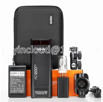 Godox AD200pro 200Ws în aer liber Flash TTL Speedlight HSS Wireless 2.4 G X AD200 PRO Buzunar Flash pentru Sony, Nikon, Canon, Fujifilm