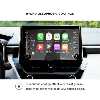 Navigatie auto cu Ecran Protector Pentru Corolla/C-HR 2019 2020 8 Inch Centrală de Control Ecran Auto Autocolante de Interior