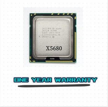 Intel Xeon X5680 3.33 GHz LGA 1366 12MB L3 Cache Șase server Core CPU procesor
