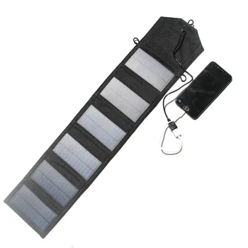 60W Pliabil Panou Solar cu USB 5V Incarcator Solar Portabil cu Panou Solar cu Celule Solare în aer liber Mobil Încărcător de Putere pentru Camping, Drumetii