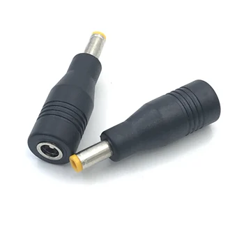 5.5x1.7/5.5*1.7 mm femela jack la 5.5x2.5 (5 compatibil.5x2.1mm) Plug de sex masculin DC Conector de Alimentare Adaptor de Laptop Mufa de Încărcare
