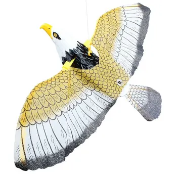 Fals Zbor Hawk Momeală Pasăre de Descurajare Dispozitive Sperie Păsările Departe de Porumbel Respingător pentru Grădină Sperietoarea Curte Bird Repeller Vultur