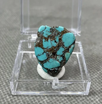NOU! Foarte rare! Natural polonez Turcoaz Minerale-specimen de pietre si cristale cristale de cuarț (dimensiuni cutie 3.4 cm)