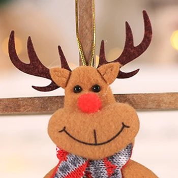 Creative Moș Crăciun Cerb Urs Pandantiv Papusa Agățat Ornamente De Crăciun, De Anul Nou Acasă Decor, Accesorii Decor Camera Navidad
