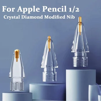Înlocuirea Sfaturi Compatibile pentru Apple Pencil 2 Gen, IPad Pro Creion - IPencil Peniță pentru IPad Creion 1 St/Creion 2 Gen Transparent