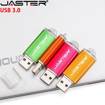 JASTER Metal USB 3.0 Flash Drive 4GB, USB Flash Drive 8GB USB Flash Drive 16GB Memory Stick 32GB Pendrive 64GB de Stocare Extern