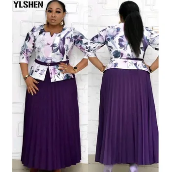 Timp Africane Rochii Pentru Femei Africa De Îmbrăcăminte Din Africa De Design Bazin Casual Imprimare Cutat Dashiki Mama Rochie Maxi Africa De Îmbrăcăminte