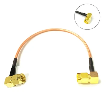 Noul Modem de Cablu de Conversie SMA tată în Unghi Drept La Priza de 90 de Grade Conector RG316 Adaptorul cu Coadă 15 cm/30 cm/50 cm/100cm