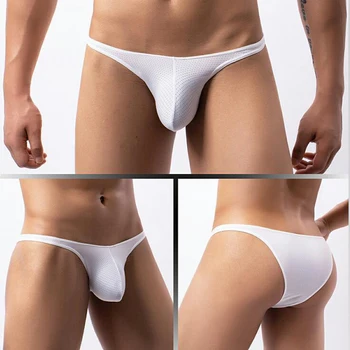2022 Nou Brand pentru Bărbați Boxeri Lenjerie Sexy Barbati Curea Talie Joasa Plasă de Chilotei Gay Lenjerie Bikini Bărbați Lenjerie Erotica