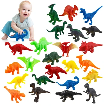 Crăciun Advent Calendar Dinozaur Set De 24 Mini Dinozaur Jucării De Crăciun Countdown Calendar Cutie De Crăciun Jucării Pentru Copii