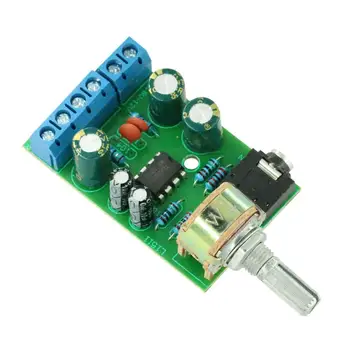 TDA2822M TDA2822 Bord Amplificator DC 1.8-2.0 12V Canal Stereo Mini Audio AUX Bord Modul de Amplificator