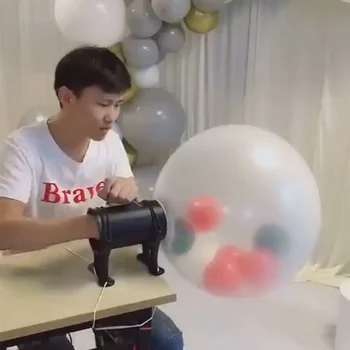 Balon Mașină de Umplutura Extinde pentru a Umple Expander Instrument de Luare de 36 inch Transparent Clar Glaxay Balon Cadou Urs Stuffer