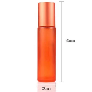 1 buc 10ml pline de culoare Mată Minge de Sticla de Ulei Esențial de Sticla pentru Uleiuri Esențiale, Aromaterapie, Parfumuri