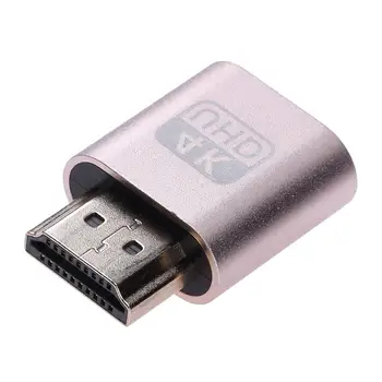 4K HDMI compatibil Virtual Display Adapter DDC EDID Dummy Plug de Blocare placă Grafică GPU Rig Emulator pentru Bitcoin BTC Mining Miner