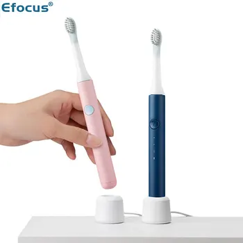 EFOCUS Original Periuta de dinti Electrica Cu 8PCS Cap Portabil Smart Sonic periuta de dinti Electrica Albire Dinti Periute de dinti